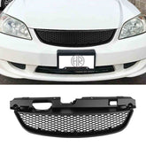 Honda Civic CF4 Front Grill (2001–2004) Durable ABS Plastic Upgrade